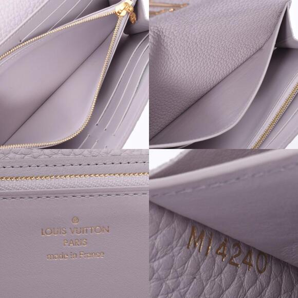Louis Vuitton Portefeuille Wallet Capucines Bloom Gray Taurillon Long - Picture 12 of 12